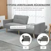 2 in 1 Schlafsofa 205 x 88 cm Sofa mit Bettfunktion, Couch Produktbild-Vorschau 6