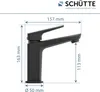 SCHÜTTE Waschbeckenarmatur RAVEN, Badarmatur mit PopUp Produktbild-Vorschau 8