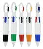 10er-Packung Mini-4-in-1-Kugelschreiber mit mehrfarbiger Produktbild-Vorschau 1