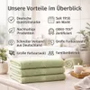 Betz 4 Stück Handtücher 50x100 cm PREMIUM  100% Baumwolle  Produktbild-Vorschau 10