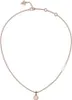 Guess JUBN02245JWRHT/U Damen Collier Edelstahl Silber weiß Produktbild-Vorschau 1