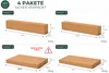 VALLH Polsterbett Bett 160x200 mit Matratze Beige Samt - Produktbild-Vorschau 7