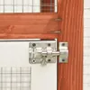 vidaXL Schowek na króliki 140x63x120 cm lite drewno jodłowe Podgląd zdjęcia produktu 16