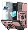 A product shot of a phone case and screen protector. Produktbild-Vorschau