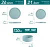 VANCASSO Série VENUS Service de table en faïence, 12 pièces Voir les images du produit 2