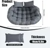 Coussin pour fauteuil suspendu double 150 × 110 cm, coussin Voir les images du produit 5