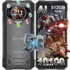 A marketing image for a DOOGEE S200 X 5G Outdoor Smartphone, featuring Iron Man graphics and product specifications. Anteprima dell’immagine prodotto