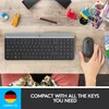 Logitech Wireless Keyboard+Mouse MK470 black retail Náhľad obrázku produktu 3