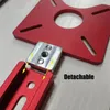 Routeur Support de fraise Alliage d'aluminium Machine à Voir les images du produit 12