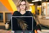 MuchoWow® Laptop Aufkleber Sticker Cover Pflanzen - Gold - Produktbild-Vorschau 5
