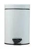 Poubelle à Pédale 3l Blanche Compacte, Hygiénique, Durable Voir les images du produit 3