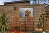 Gartenposter - 60x40 cm - Berberaffe Porträt  - Modernes Produktbild-Vorschau 4
