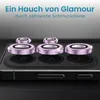 Kamera Linsenschutz Glas Set mit Schmucksteinen für Samsung Produktbild-Vorschau 8