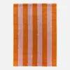 sweeek - Innenteppich orange-rosa gestreift Produktbild-Vorschau 1