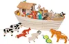 Arca di Noè in legno Holztiger - giocattolo educativo Anteprima dell’immagine prodotto 3