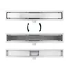 Bc-elec - 02S-70 Duschrinne aus Edelstahl, 70cm, umkehrbar, Produktbild-Vorschau 2