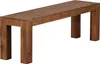 A wooden bench on a white background. Anteprima dell’immagine prodotto