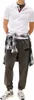 Elegantes Herren Kurzarm-Poloshirt in Weiß mit Applikation Produktbild-Vorschau 9