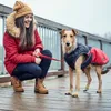 Hunter Hundemantel Wintermantel Uppsala Cozy anthrazit/rot Produktbild-Vorschau 8