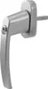 Olympia Fenstergriff mit Schloss FGS 100, silber Produktbild-Vorschau 1