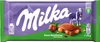 Milka GANZE HASELNUESSE Tafel 95g Produktbild-Vorschau 1