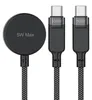 Multifunkčný kábel 3 v 1, 100 W, 1,2 m, čierny Náhľad obrázku produktu 4