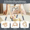 COSTWAY Baby Gym Babyspielgeraet Spieltrapez Spielbogen Produktbild-Vorschau 4