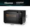 Hisense Mini-Backofen HOM30AF, 30 Liter, 1800 W, Produktbild-Vorschau 7