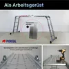 Sprossen-Mehrzweckleiter MULTISTEP | mit Gerüstplattform | Produktbild-Vorschau 6
