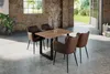 Esstisch Baumkante massiv Akazie stone 120 x 80 cm schwarz Produktbild-Vorschau 5
