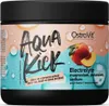 A product shot of a black container of OstroVit Aqua Kick electrolyte powder with peach flavor. Anteprima dell’immagine prodotto