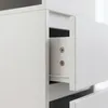 Relaxdays Nachttisch, 2 Schubladen, 1 offenes Fach, HxBxT: Produktbild-Vorschau 6