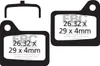 CFA329 - Plaquettes de frein vélo (organiques) EBC Brakes Voir les images du produit 1