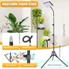 LED Pflanzenlampe mit Ständer, 25 Watt Vollspektrum Grow Produktbild-Vorschau 3