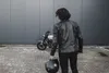 Bogotto Frisco Motorrad Lederjacke, schwarz, M Produktbild-Vorschau 5