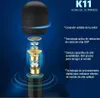 An exploded view diagram of a microphone with feature callouts. Produktbild-Vorschau