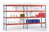 Weitspannregal W100 GR 2000x1785x1000 mm Stahlb. Produktbild-Vorschau 2