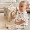 Grand cube d'activité en bois avec boucle de motricité et Voir les images du produit 12
