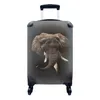 MuchoWow® Koffer Handgepäck Trolley Rollkoffer Kleine Produktbild-Vorschau 1