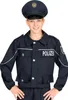 "Polizei" Polizisten Kostüm für Jungen | Dunkelblau Größe: Produktbild-Vorschau 3