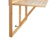 WENKO Bambus Balkon-Klapptisch Mod. Waikiki, zum Einhängen Produktbild-Vorschau 20