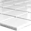 Keramik Mosaikfliesen Adrian Weiß Glänzend Quadrat 48 Produktbild-Vorschau 1