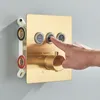 Set doccia a pioggia termostatica - Soffione a soffitto con Anteprima dell’immagine prodotto 4