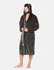 Ladeheid peignoir de bain homme long avec ceinture LA40-221 Voir les images du produit 5