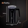 Elektrický napěňovač mléka, černý, 400 W, objem 160 ml/350 Náhled obrázku produktu 3