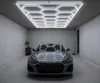 Plafonnier hexagonal LED, 65W, 7606 lumens, 6500K, IP54, Voir les images du produit 3