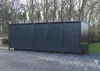 5 Mülltonnenboxen Modell No.1 Anthrazit komplett RAL7016 Produktbild-Vorschau 1