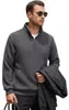 Herren Pullover mit Reißverschluss Waffelstruktur Slim Fit Produktbild-Vorschau 3