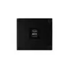 A black square object with a label in the center. Produktbild-Vorschau