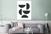 MuchoWow® Poster Geometrische Figuren - Abstrakt - Schwarz Produktbild-Vorschau 5
